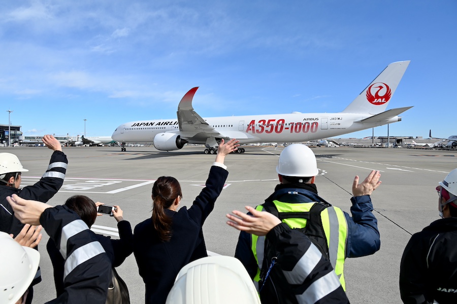 JAL 新旗艦機エアバスA350-1000就航 まずは羽田〜ニューヨーク線